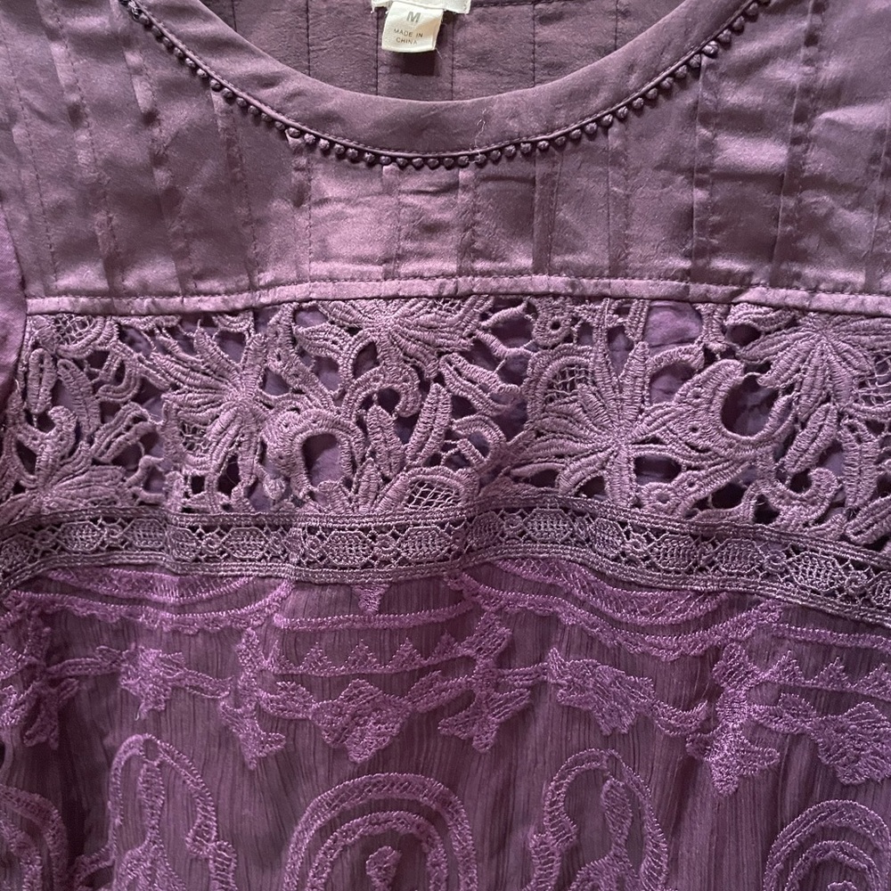 TINY eggplant top - Picture 2 of 4